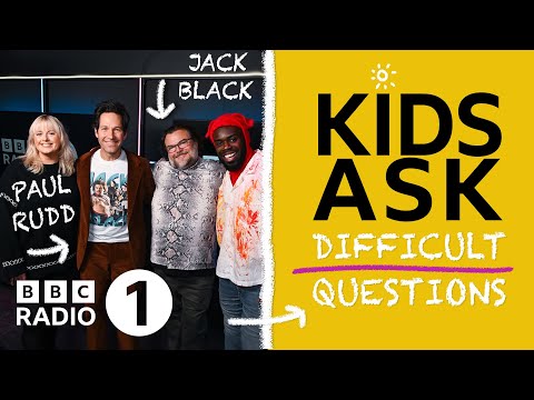 Jack Black and Paul Rudd play Kids Ask Difficult Questions – “How much do you have?”