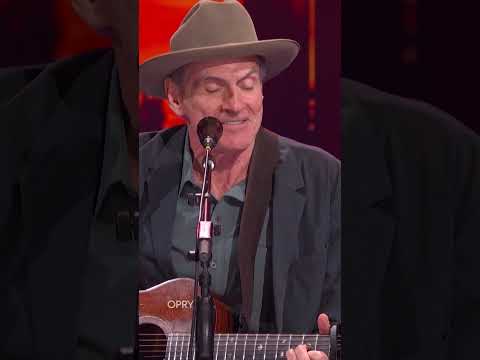 James Taylor Performs “Fire and Rain” during Grand Ole Opry Debut  #opry100