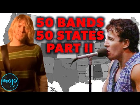 50 Iconic Bands in 50 States of America | Part 2