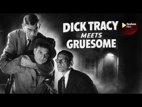 Dick Tracy Meets Gruesome (1947) Full Movie | Classic Film Noir Crime