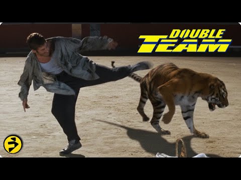 DOUBLE TEAM | JCVD Faces a Tiger in a Wild Showdown | Action Scene