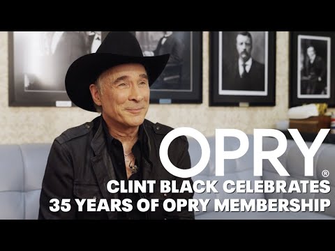 Clint Black Celebrates 35 Years of Opry Membership