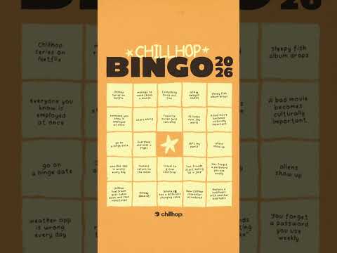 what is on your 2026 bingo card? ✍️