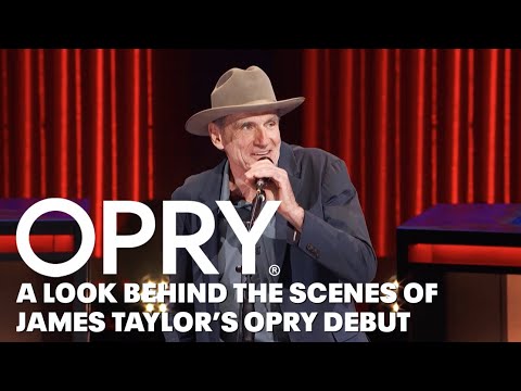 James Taylor Makes Grand Ole Opry Debut!