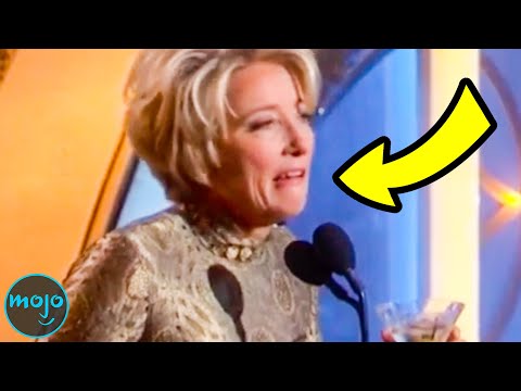 20 Times Celebrities Were WASTED at Award Shows