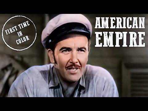 American Empire | Richard Dix | Western Movie | Colorized | 4K | English