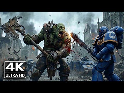 Warhammer 40K Total War: Orks War Against Space Marines (2026) 4K-Ultra HD