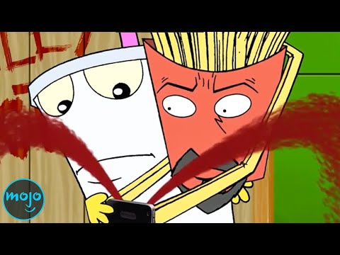 Top 10 DARKEST Aqua Teen Hunger Force Moments Ever