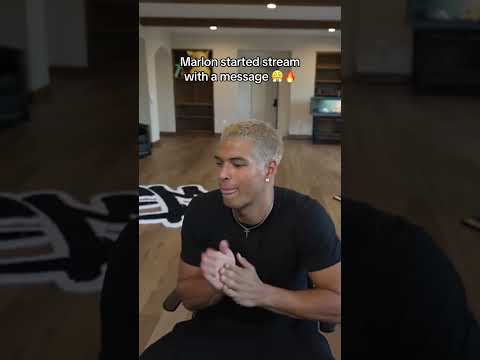 Marlon picked the right song to address the drama 😭