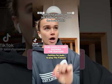 let’s get The Traitors screened in pubs! 📺 #GregJames #TheTraitors #Roundtable