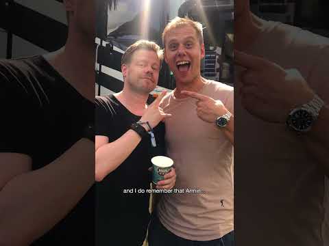 How did Ferry Corsten and Armin van Buuren met?