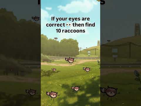 Blink and you’ll miss it 🦝