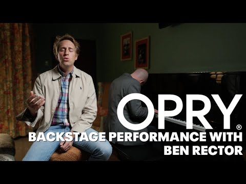 Backstage Exclusive Performance with Ben Rector