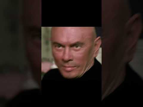 Yul Brynner: “Arrest me!” shootout