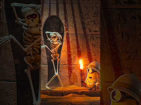 The Minions Meet A MUMMY 😬😂