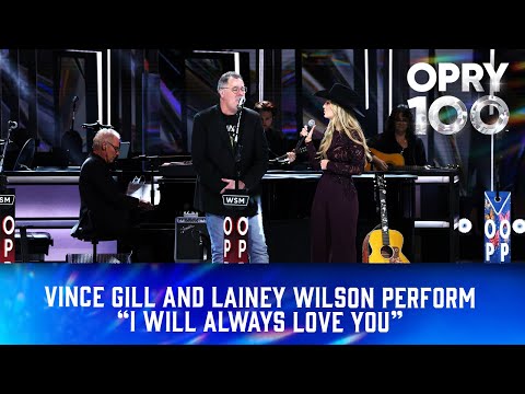 Vince Gill and Lainey Wilson Perform “I Will Always Love You”