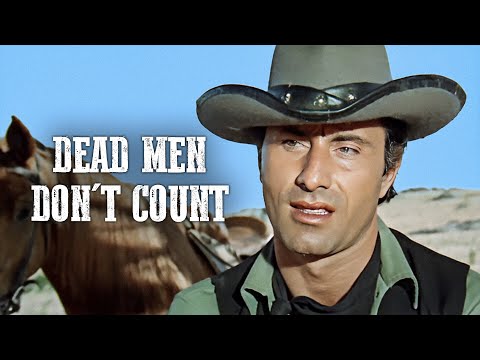 Dead Men Don’t Count | 4K | Anthony Steffen | English | Mark Damon | Western