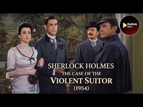 Sherlock Holmes: The Violent Suitor (1954) | Colorized 720p | Classic tv series | Detective story