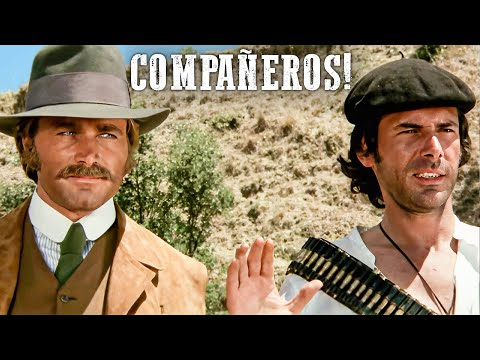 Compañeros! | 4K | Franco Nero | Western | Tomas Milian | English