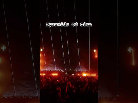 Starting the tour in the most unreal way – a party at the Giza pyramids