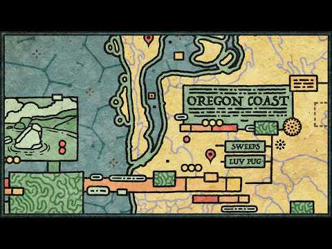 Sweeps & luv pug – Oregon Coast 🌊⛰️ [lofi guitar beats]