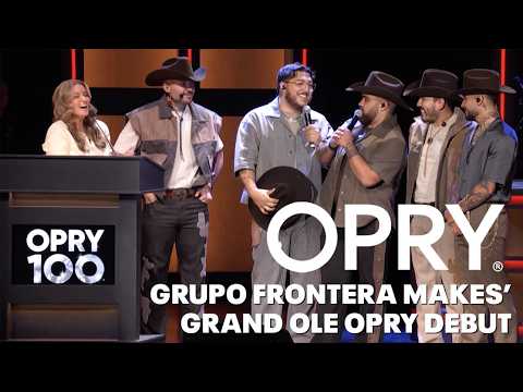 Grupo Frontera Makes Grand Ole Opry Debut!