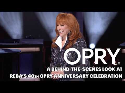 Reba Celebrates 40 Years as a Member of the Grand Ole Opry!