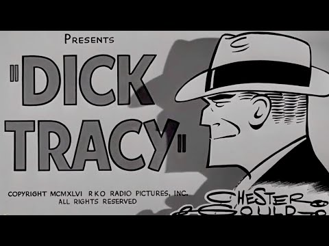 Morgan Conway – Dick Tracy, Detective (1945) takes on the scar-faced thug known as “Splitface”!