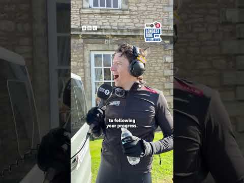 Greg James Gets An Amazing Surprise |  #comicrelief #gregjames #radio1slongestride