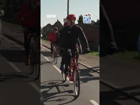 Prince William Joins Greg James On His #comicrelief Challenge |  #radio1slongestride