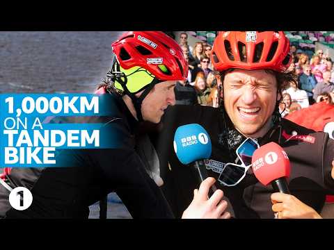 1,000km on a tandem bike: Greg James attempts The Longest Ride