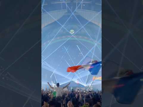 Steve Angello brought the energy last night