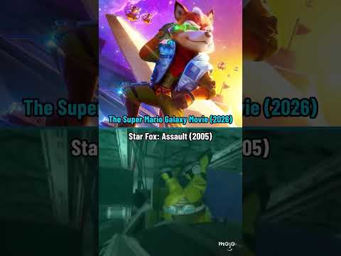 Star Fox In The Mario Galaxy Movie Vs Games