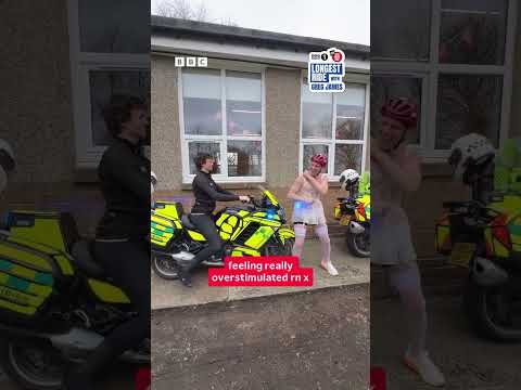 Day 7 Begins… Chaotically… |  #comicrelief #radio1slongestride #gregjames #jamielaing