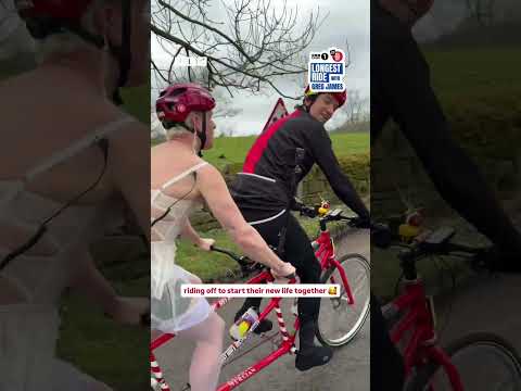 Jamie Laing Joins Greg On The Cycle |  #comicrelief #radio1slongestride