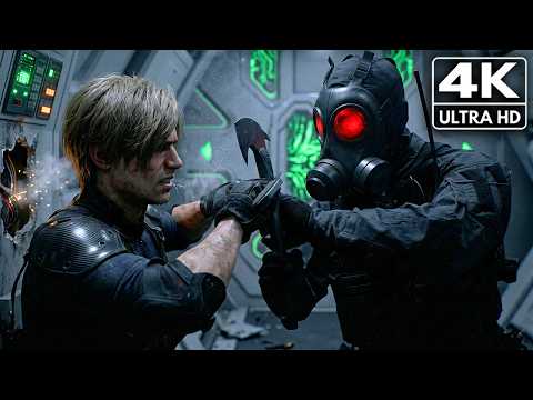 Resident Evil 9 Requiem – Leon DESTROY Hunk The Grim Reaper Boss Fight Scene (4K ULTRA-HD) 2026