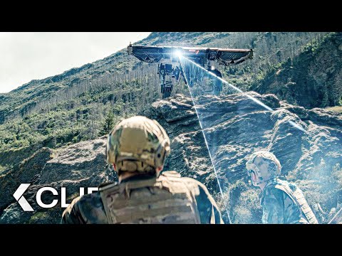 Alien Mech Scans It’s Prey Scene – WAR MACHINE (2026) Alan Ritchson