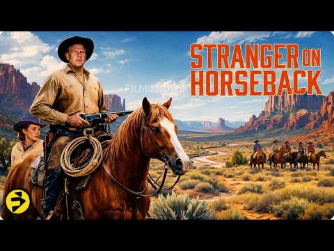STRANGER ON HORSEBACK | Joel McCrea Rides Into a Town Ruled by Fear | Full Movie