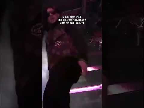 Miami memories: back in 2014, @zotv’s Ultra set featured a very special guest – @Skrillex.