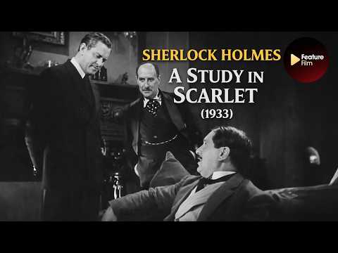A Study in Scarlet (1933) | Classic Sherlock Holmes Mystery Film