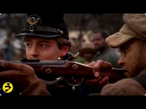 Matthew Broderick Pushes the Recruits Harder | Rifle Training Scene | Glory