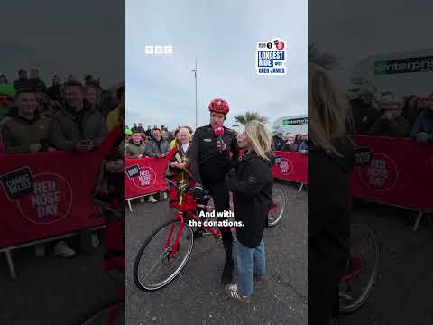 Greg James Comic Relief Challenge Begins