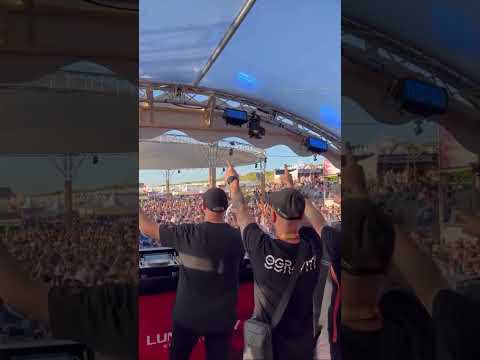 Aly & Fila  playing 0Gravity & Ren Faye   It’s All Down To You at Luminosity Beach Festival