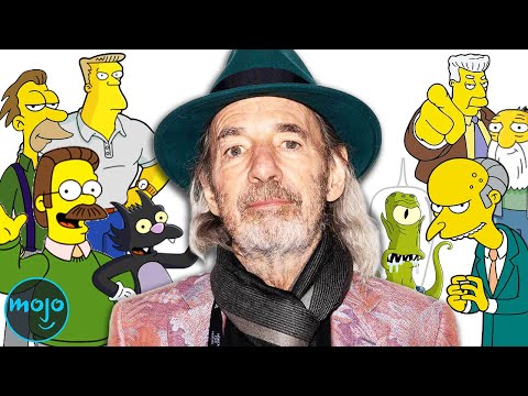 EVERY Harry Shearer Voice on The Simpsons RANKED