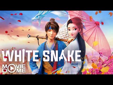 White Snake – (Animated Adventure movie, anime style animated movie) – FULL MOVIE