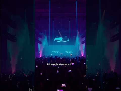 It’s always beautiful to share these moments with the ASOT crowd 🫶