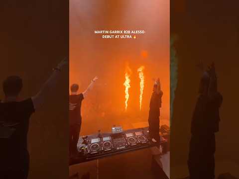 The b2b of the year at Ultra Miami 🔥