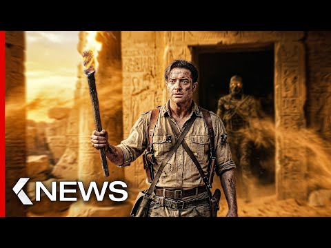 Brendan Fraser in The Mummy 4, Tomb Raider Series, Scream 8, Blair Witch Project… KinoCheck News