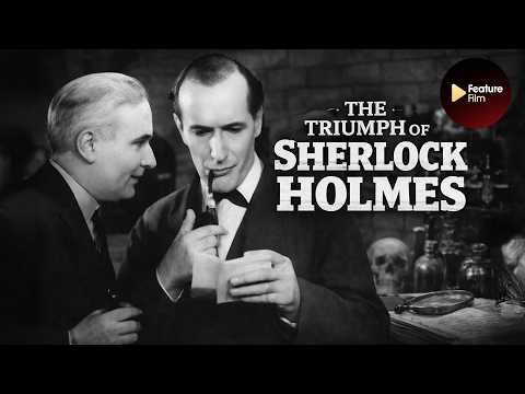 Sherlock Holmes Takes on Moriarty’s Secret Network | Classic Mystery (1935)