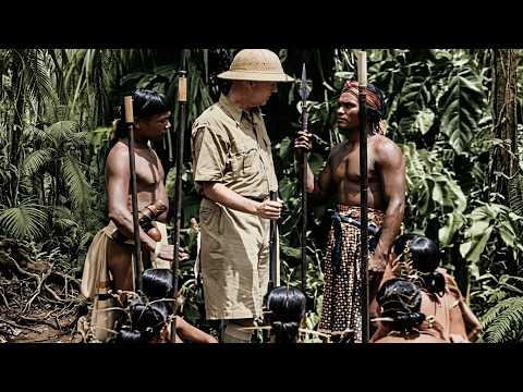 Borneo, The Green Hell (1937) Head-Hunters As They Really Are! Vintage exploration film